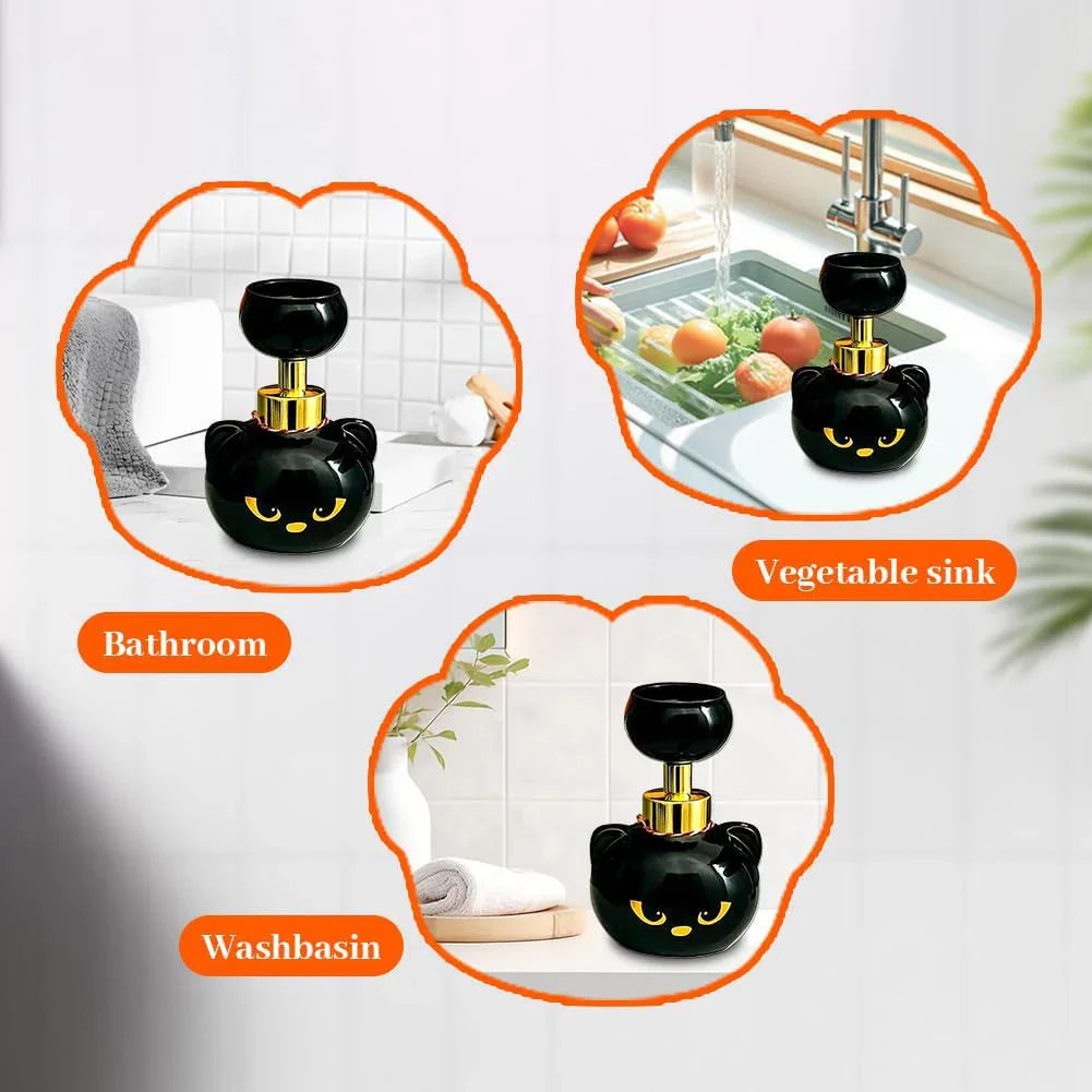 Cat Paw Foaming Soap Dispenser 480ml – Refillable Pump