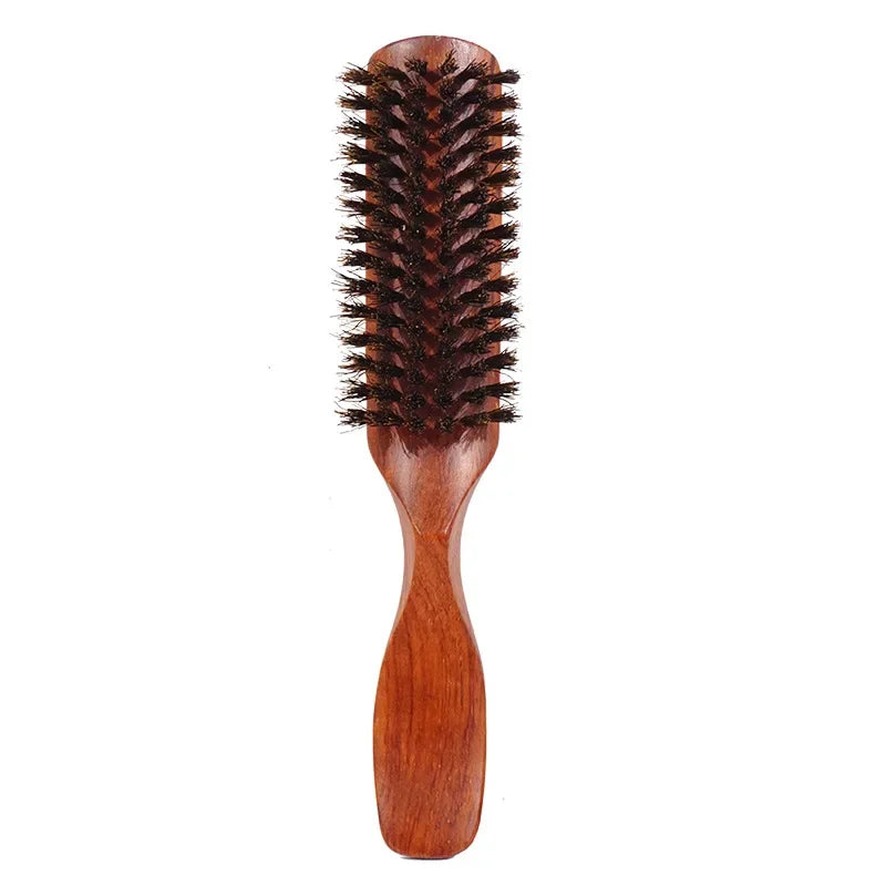 Boar Bristle Detangling Hair Brush – Curl Defining Comb
