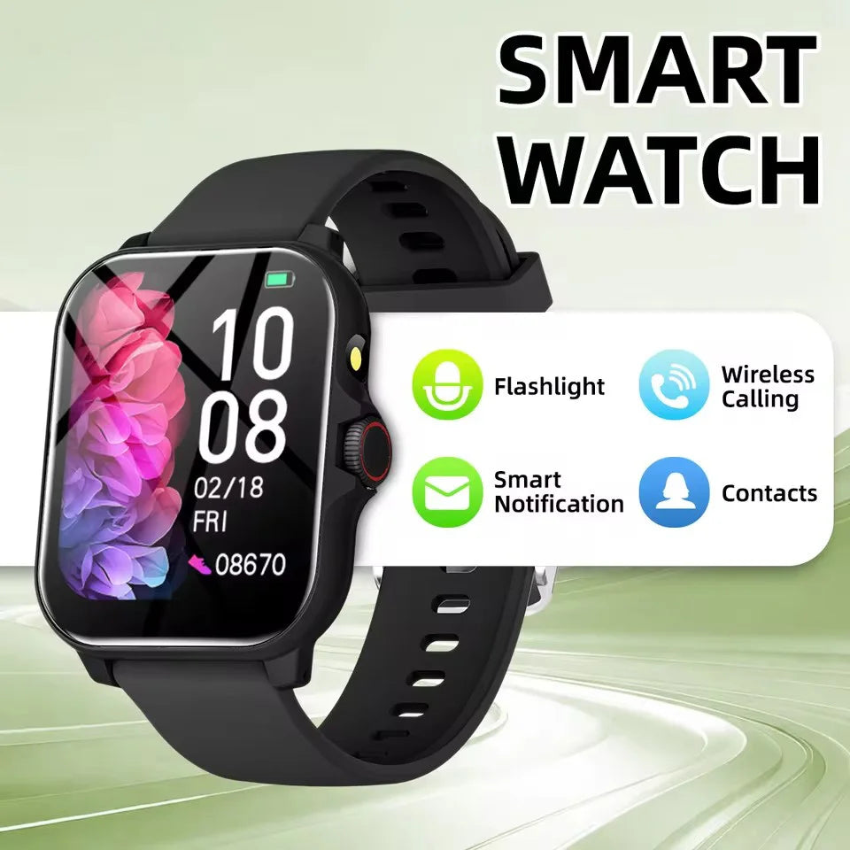 2026 NEW Smartwatch 1.83"HD Screen With Bluetooth Call Multi-Sports Modes IP68Waterproof Watch for Women Men Gift Choice Best Peaceful Pleasures Health and Wellness