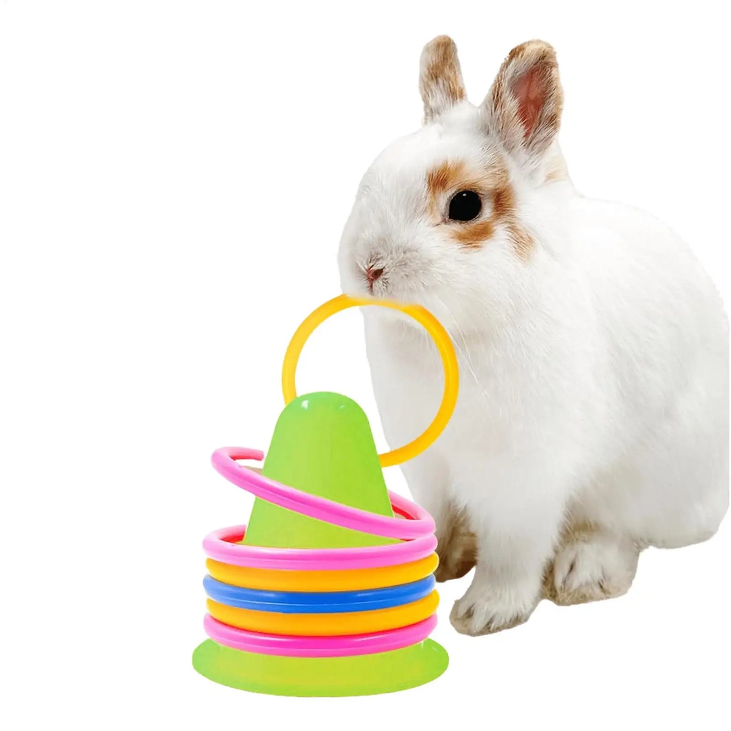 Ice Cream Stacking Ring Toy for Bunnies & Small Pets