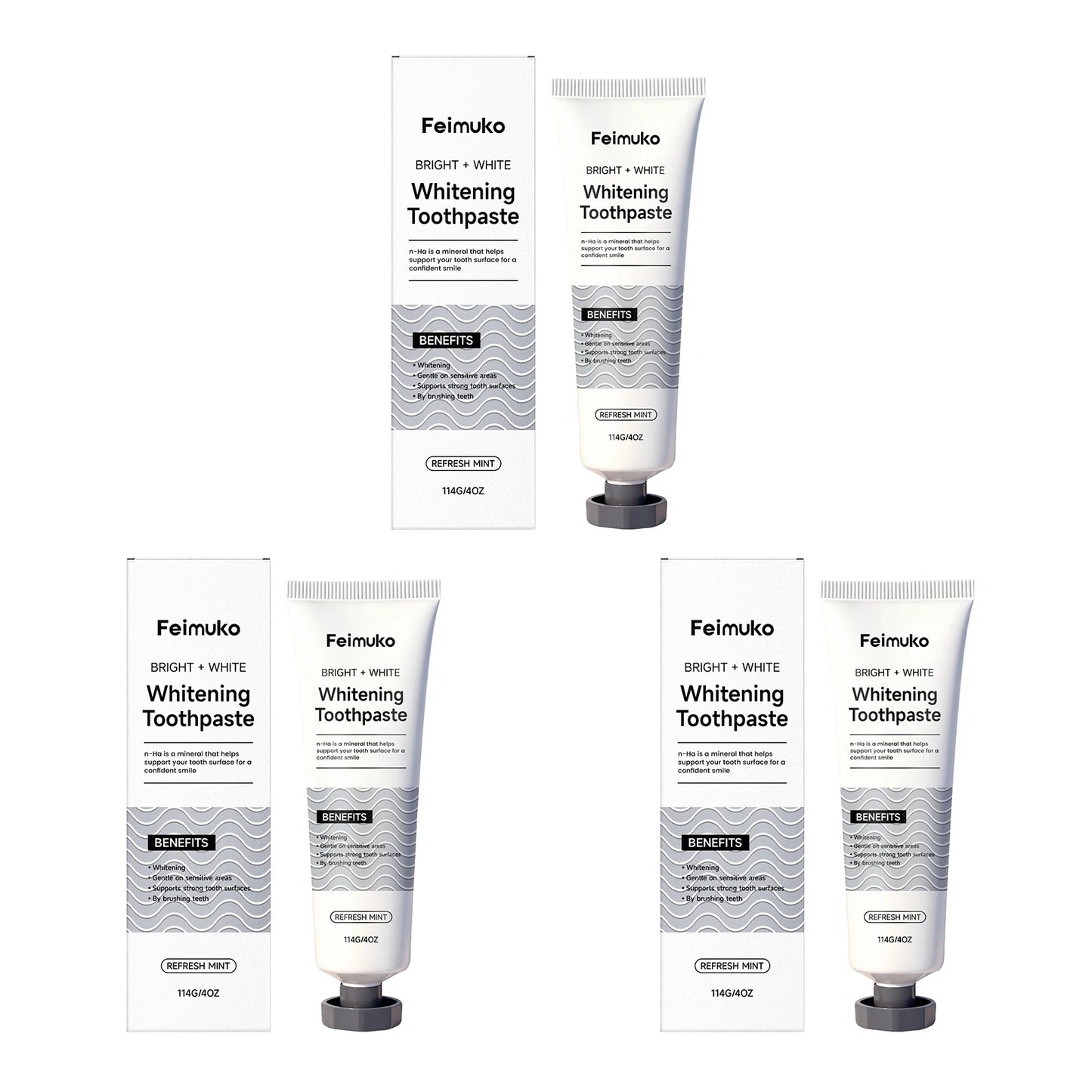 Gentle Cleansing Toothpaste Teeth Stain Removal Reduce Oral Odor Protect Gum Refreshing Oral Hygiene Dental Whitening Toothpaste Peaceful Pleasures Health and Wellness 342g boxed