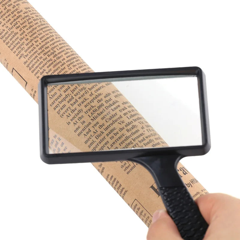 Bview Art 100x50mm Rectangular Elderly Book Reading Magnifier