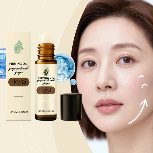 Hoygi Grape Seed Firming Face Oil – Moisturizing 10ml Serum Face Firming Serum Oil Peaceful Pleasures Health and Wellness
