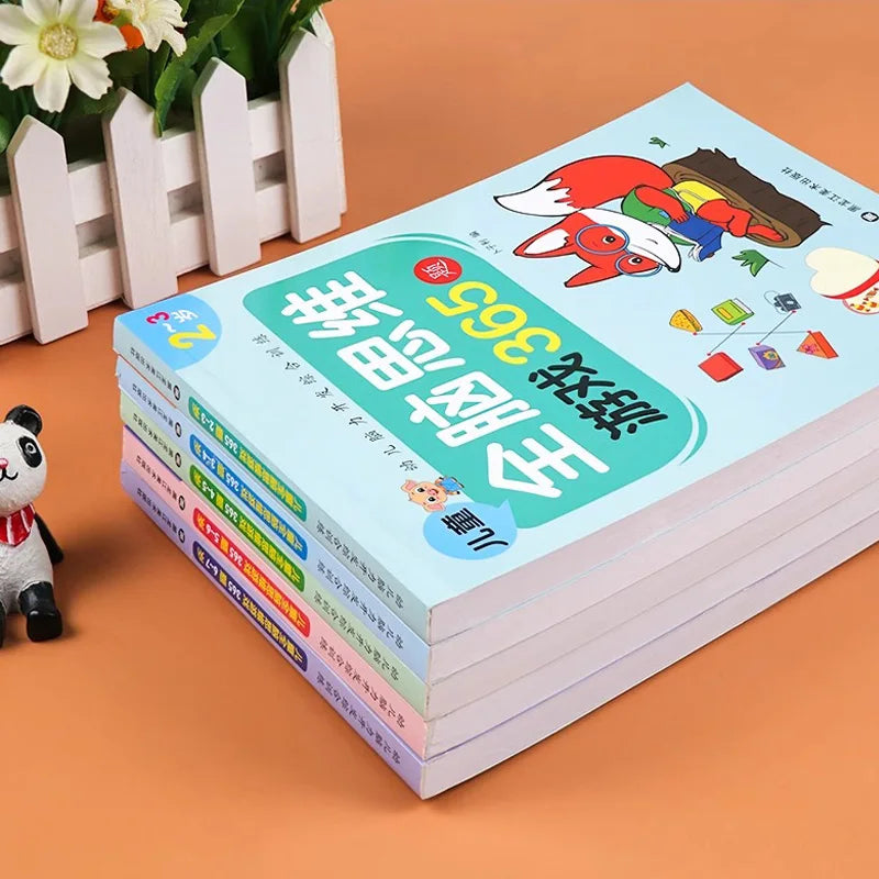 2-7 Years Mathematical Book Animals Drawing Painting Pen Control