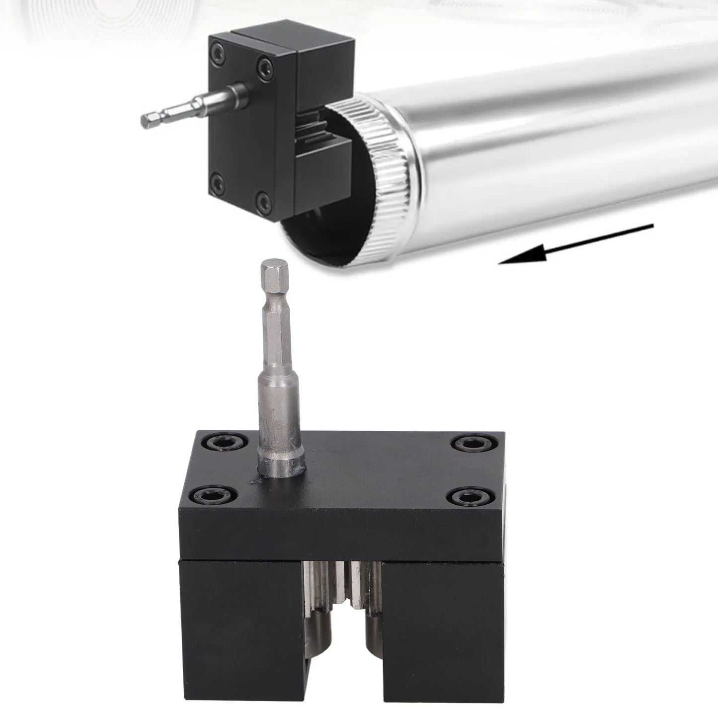 Impact Power Assisted Crimper Stainless Steel Duct Swaging Tool