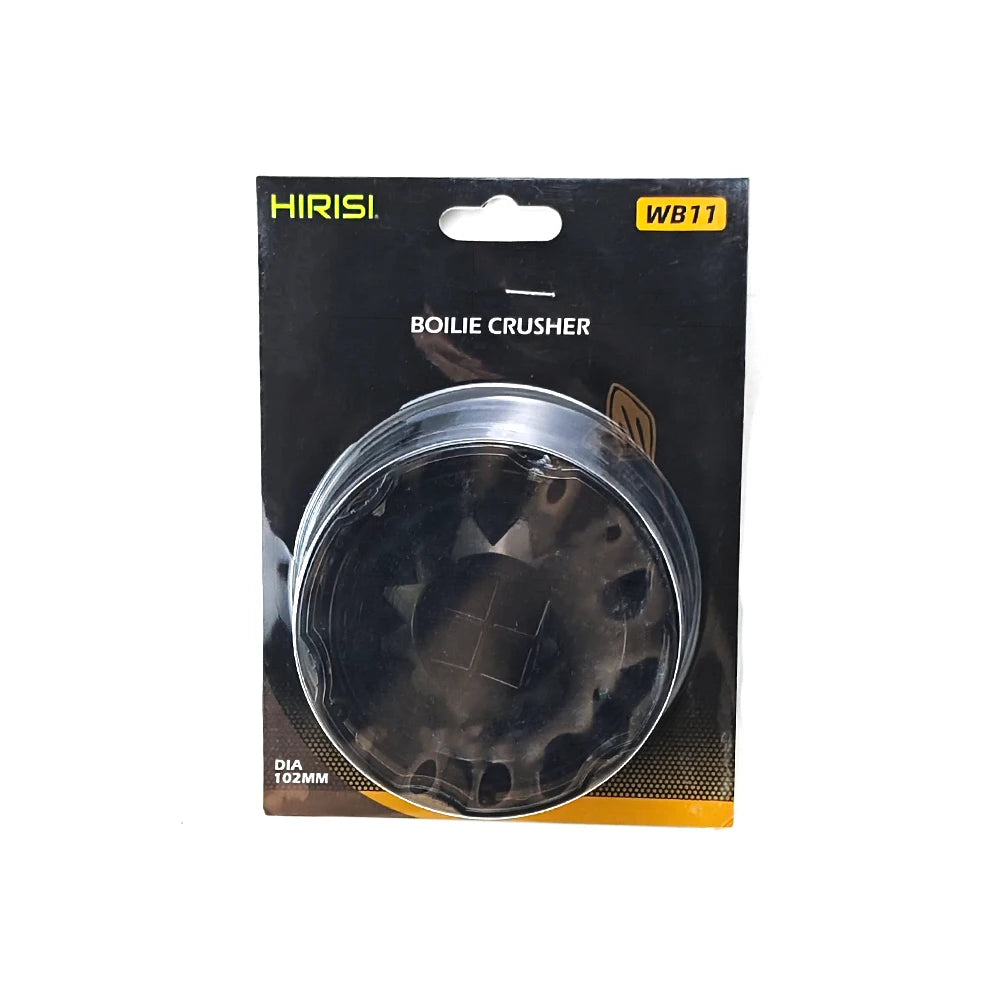 Hirisi Carp Boilie Crusher Grinder Box, Pellet Grinding Tackle with Carabiner, Essential Carp Fishing Accessories Peaceful Pleasures Health and Wellness