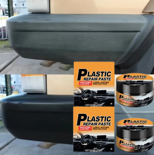 Plastic Repair Paste Restore Luster Lasting Protection Car Interior Plastic Refurbishment Cream Wheel Wear Rust Cleaning Care Peaceful Pleasures Health and Wellness