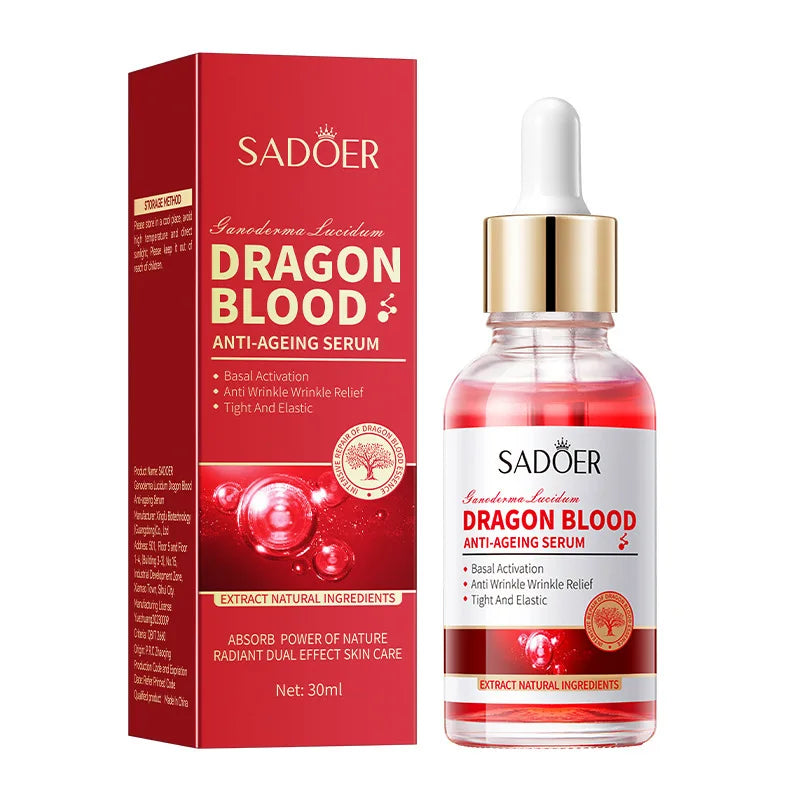 Ganoderma Dragon Blood Face Serum – Moisturizing Anti-Wrinkle