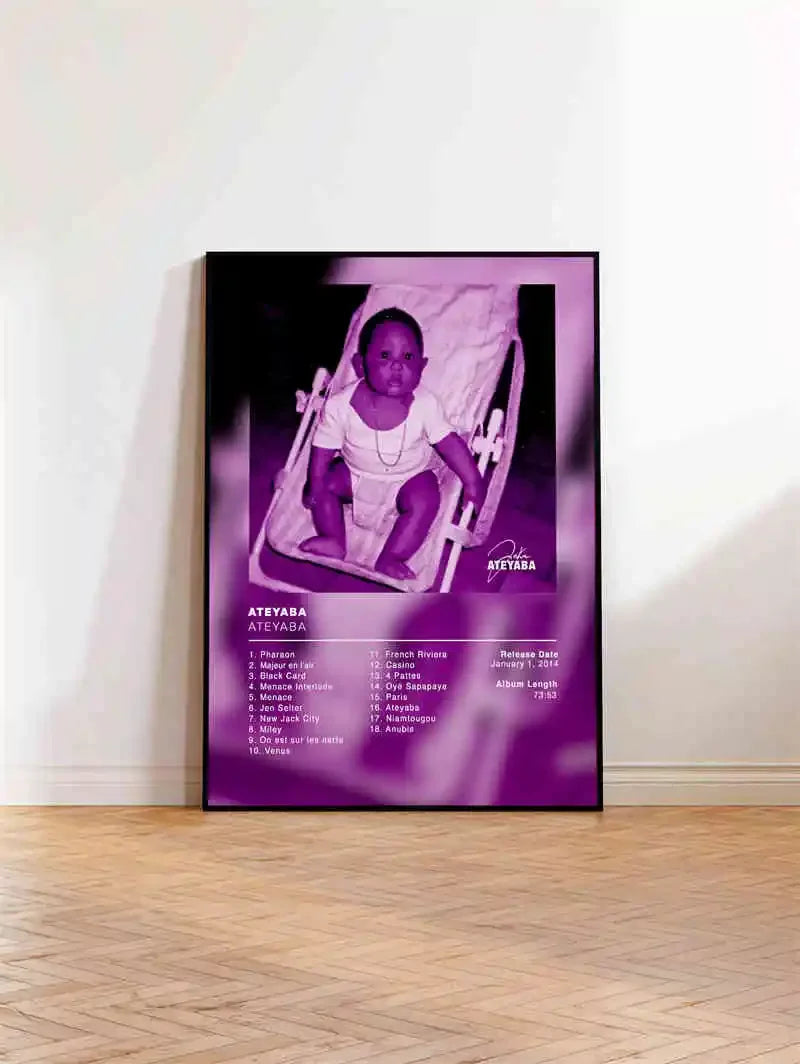 Daniel Caesar Music Album Canvas Poster | Hip Hop Wall Art