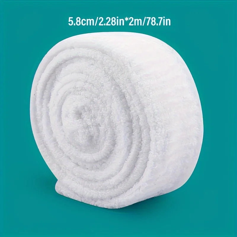 1 Roll Breathable Net Tubular Bandage Elastic Mesh Wound Dressing Tubing Gauze Bandage Stretch Tube Bandages For Wrist Peaceful Pleasures Health and Wellness 04 Other