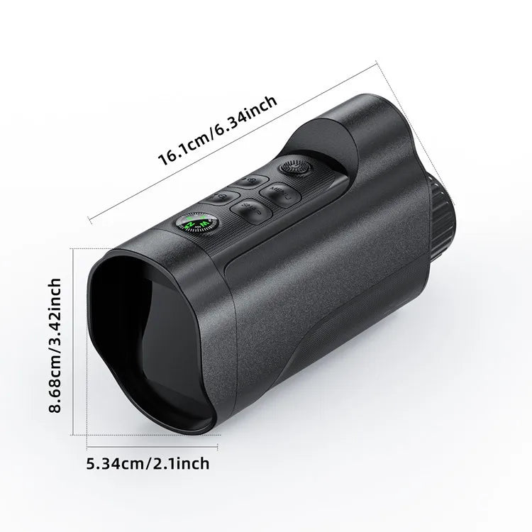 2-inch night vision device, outdoor high-definition digital telescope, infrared full-color single tube night vision device Peaceful Pleasures Health and Wellness