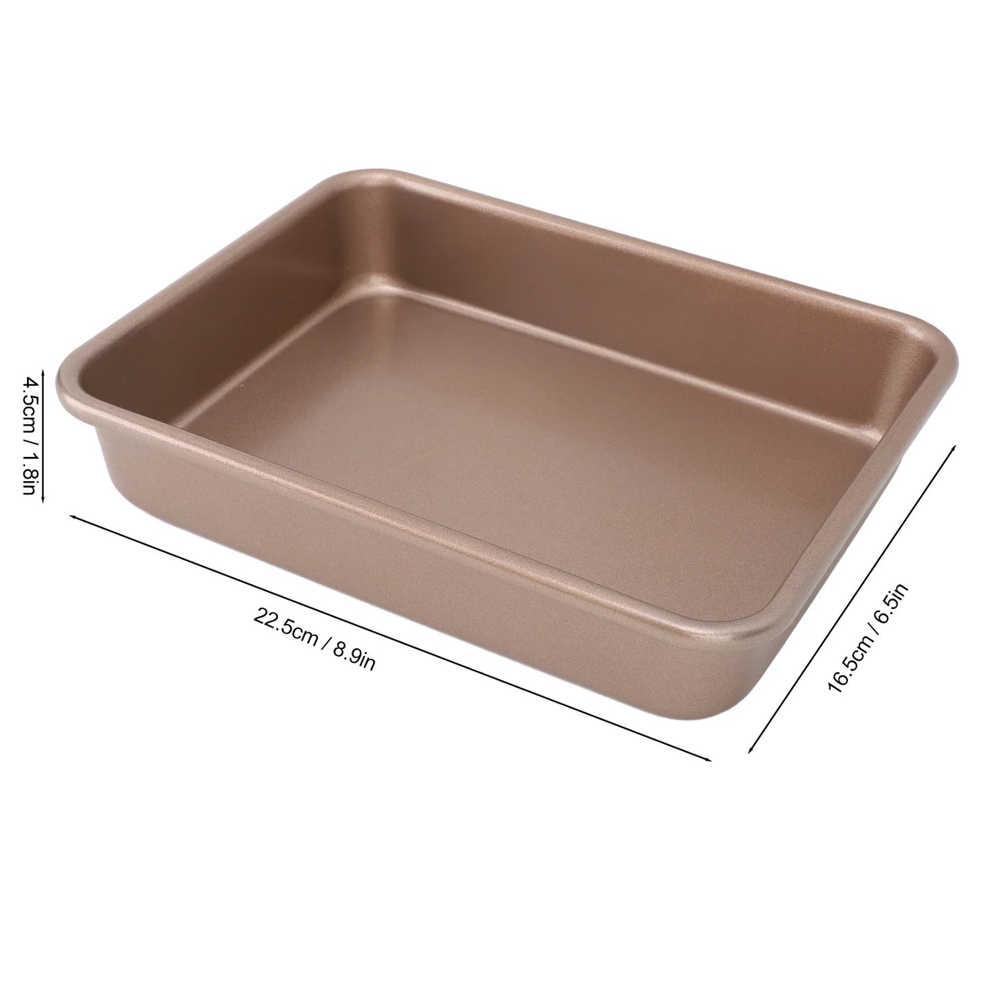 9/11/13 inch Rectangular Oven Tray Food Grade Carbon Steel Baking Tray Built-in Oven Bakeware Tool Suitable for High Temperature Peaceful Pleasures Health and Wellness 9 inches