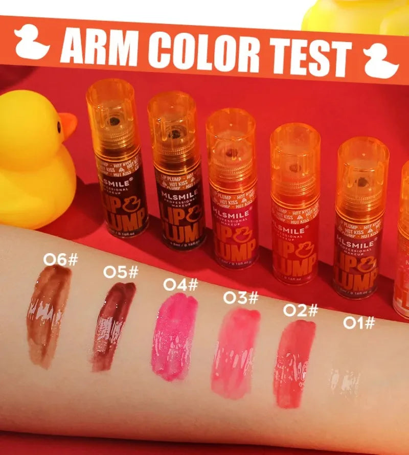 Duck Lip Plumping Oil Gloss – Pearl Mirror Finish & Hydration