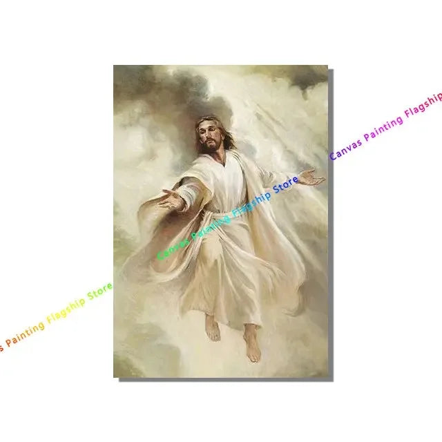 Hand of God Jesus Christian Canvas Wall Art | Unframed Print