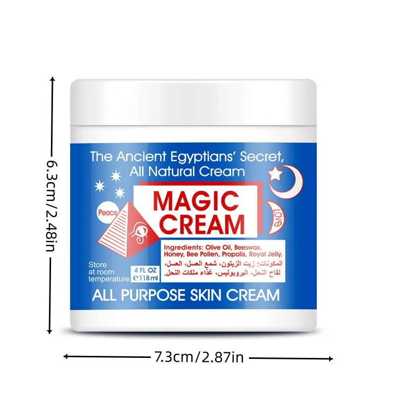 118MLMagic creamMagic Face Cream Facial Moisturizing Hydrating Deep Nourishing Delicate Nourishing Face Cream Peaceful Pleasures Health and Wellness