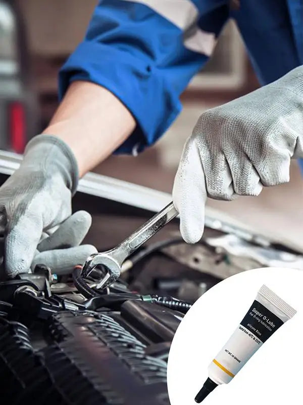 Silicone Grease Lubricant O ring Coffee Machine Lubrication Plumbers Valve Grease Grease Waterproof Food Grade For O Rings Peaceful Pleasures Health and Wellness