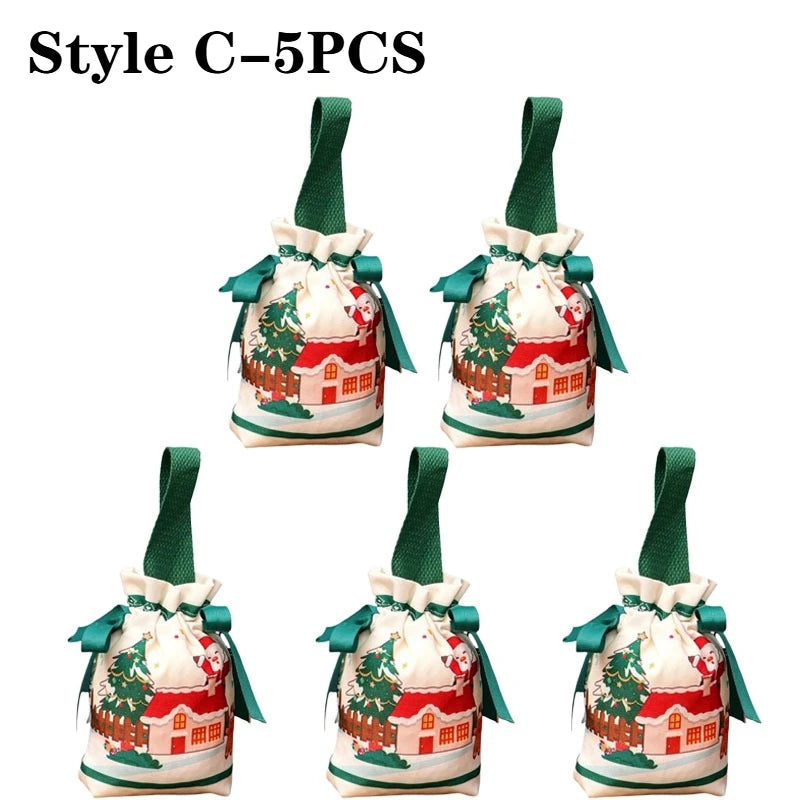 Reusable Velvet Gift Bags for Christmas, Weddings & Parties