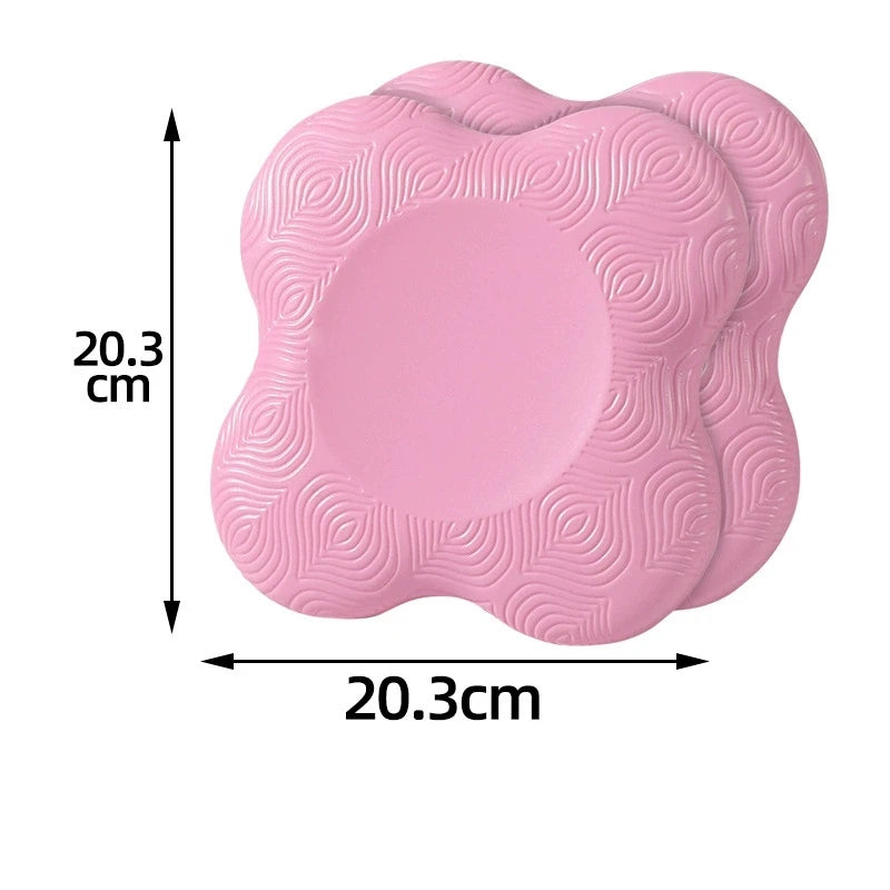 TPE Yoga Knee Pads Set of 2 – Anti-Slip Kneeling Mats