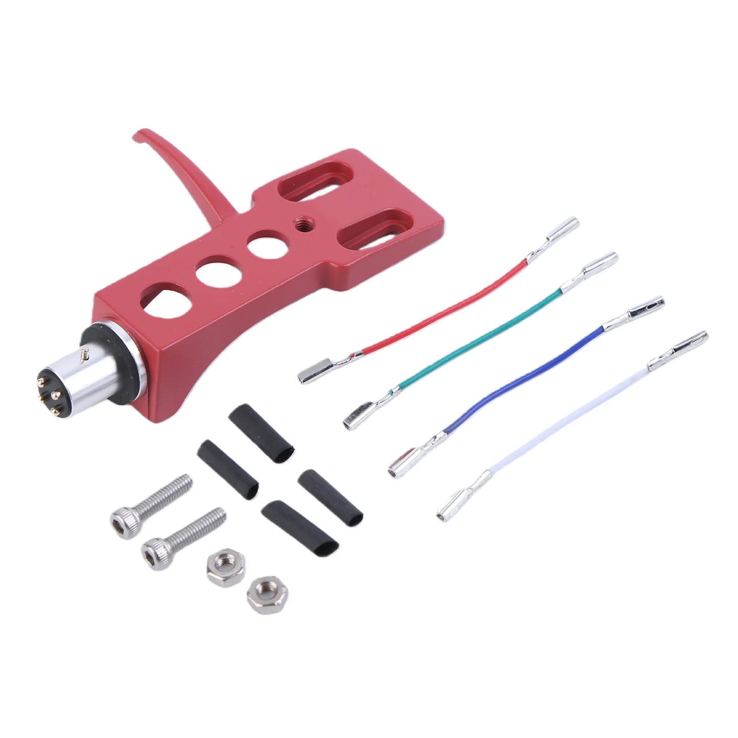 Cartridge Headshell Holder Kit Cartridge Headshell Stylus Holder for Most Record Player Replacement Headstands Peaceful Pleasures Health and Wellness Red