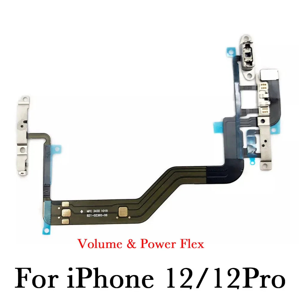 Power Volume Silent Flex Cable iPhone 11 12 Mini Pro Max