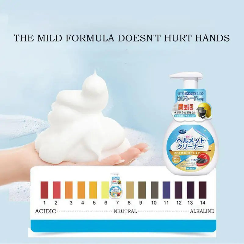 new Motorcycle Helmet Foam Cleaner Inner Liner Cleaning Dry Cleaning 300ml Motorbike Glove Stain Remover Shoes Deodorizer Peaceful Pleasures Health and Wellness