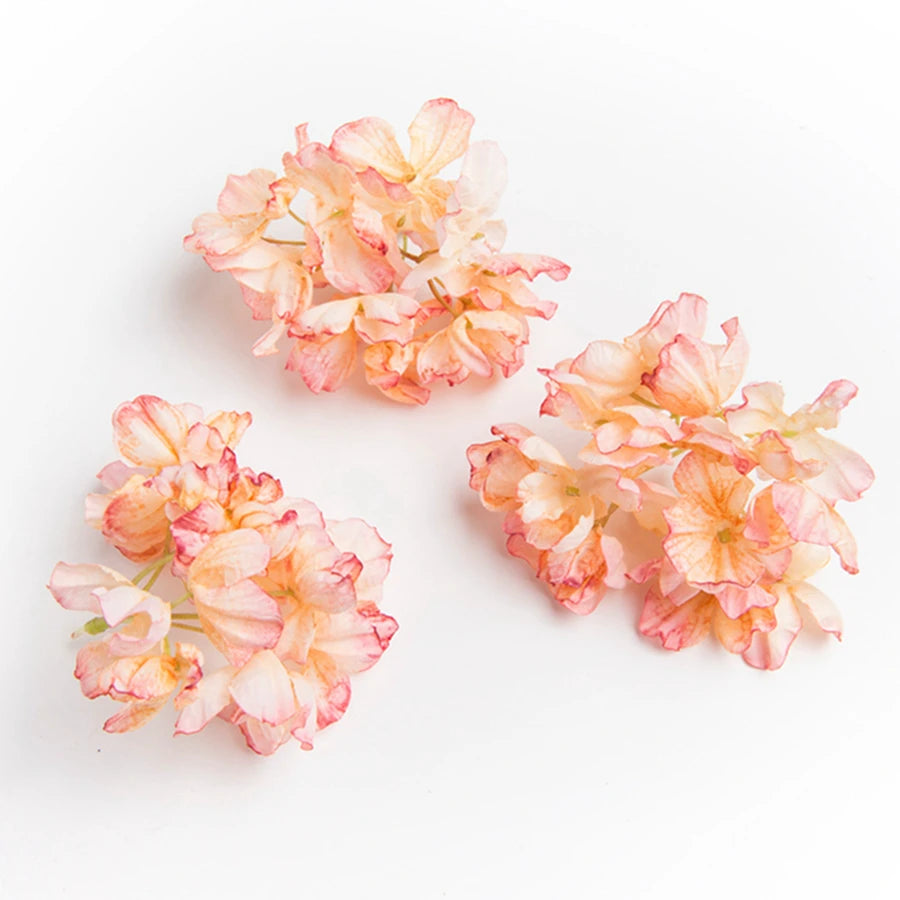 Silk Hydrangea Artificial Flowers for Wedding & Home Décor