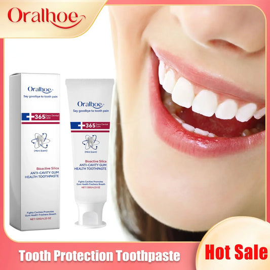 Oralhoe Whitening Probiotic Toothpaste | Enamel Care 120g Whitening Toothpaste Oasis Select