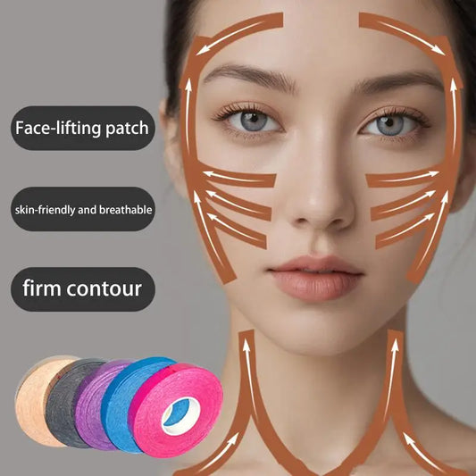 1 Roll Face And Neck Wrinkle Removal Tape Smooth Multipurpose High Elasticity Face Sticker For Forehead Neck Lips Chin Care Tool Peaceful Pleasures Health and Wellness