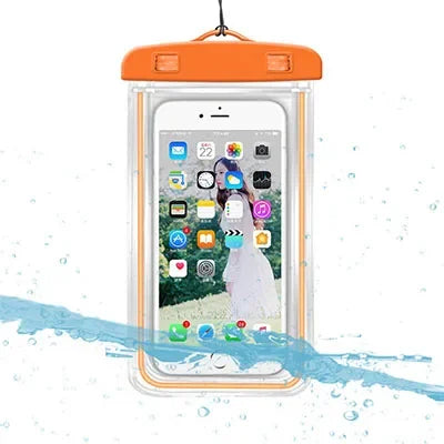 6-Inch Waterproof Phone Pouch – IP68 Dry Bag Water Sports