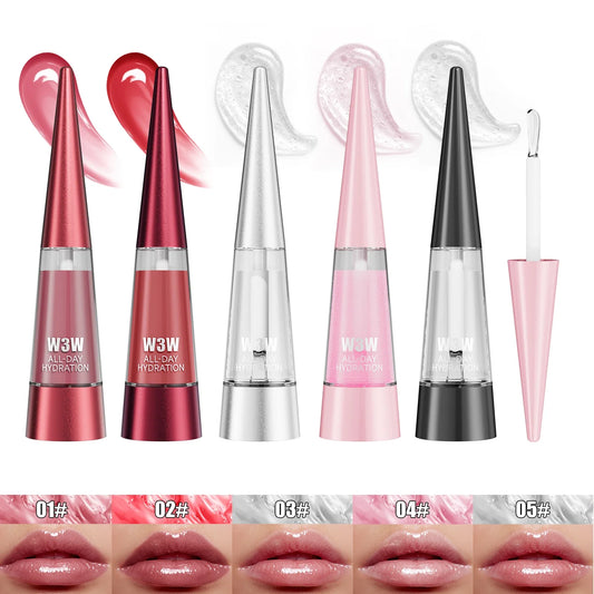 Lip Plumper Gloss – Moisturizing, Transparent & Fragrance-Free Lip Plumper Gloss Oasis Select