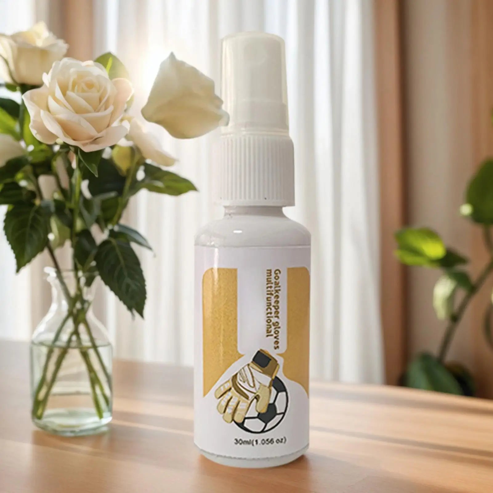 Grip Spray for Football Gloves 30ML Sticky Solution Glove Glue for Adult Youth Soccer Goalkeeper Beginner Professional Training Peaceful Pleasures Health and Wellness