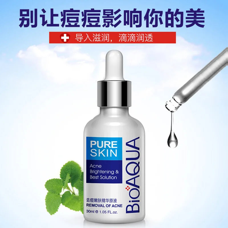 BIOAQUA 3-Piece Acne Firming Skin Care Set – Cleanser, Serum & Cream