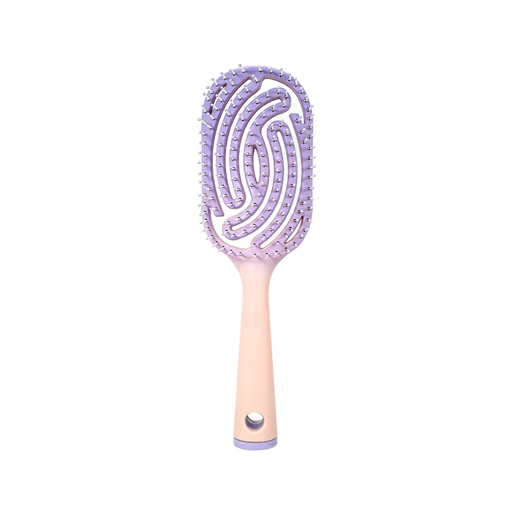 Hollow Hair Brush – Anti-Static Scalp Massage, All Hair Types