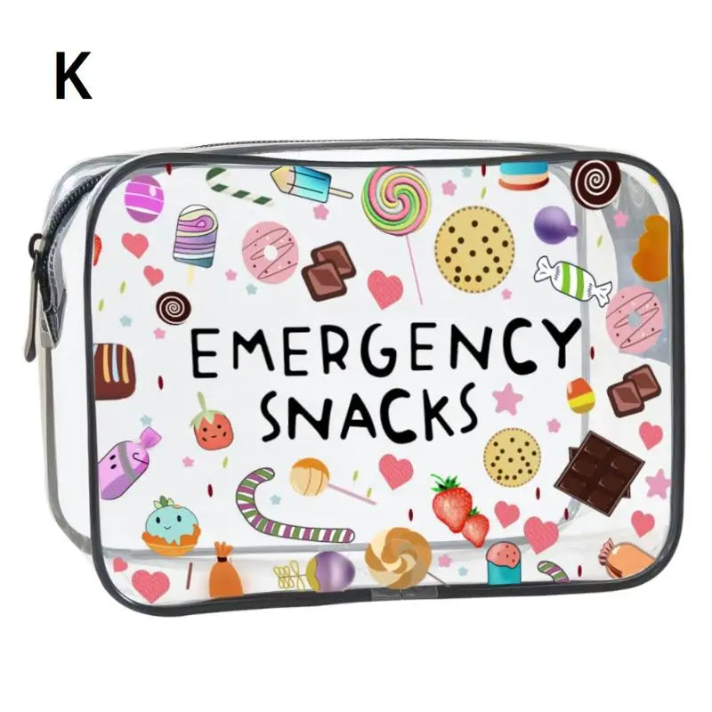 Zippered Closure, Large Capacity, Easy To Clean - Stylish High-Quality Women's Storage Bag, Travel Toiletry Organizer Peaceful Pleasures Health and Wellness K