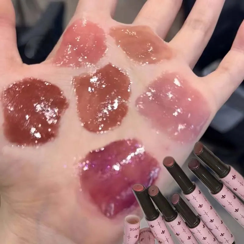 HERORANGE Shimmering Jelly Lip Gloss | K-Beauty Mirror Shine