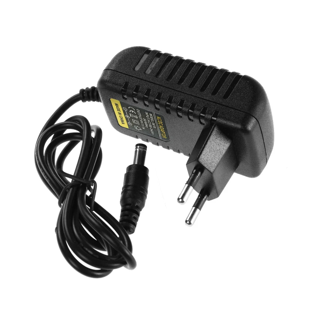 ALLOYSEED 6V 1A Universal Power Adapter EU Plug 5.5x2.5mm