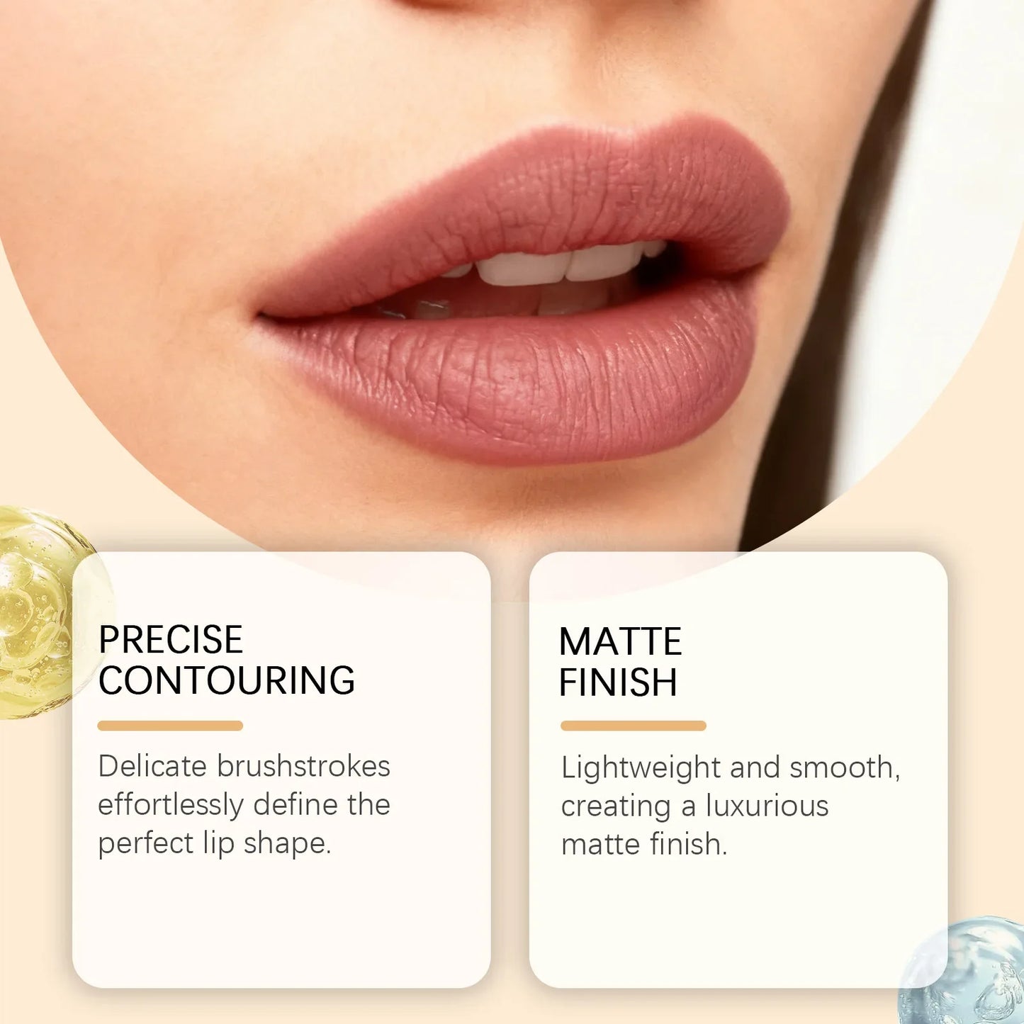 Rose Red Matte Lip Liner Pencil – Smooth, Long-Lasting