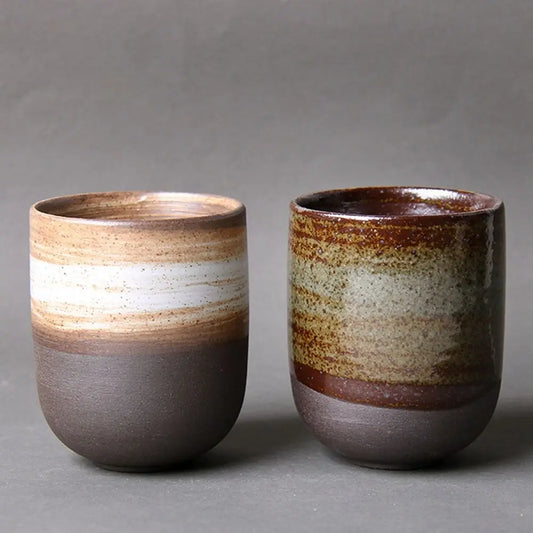 120ml Kiln-Change Porcelain Tea Cup | Handmade Ceramic Mug Ceramic Tea Cup Oasis Select