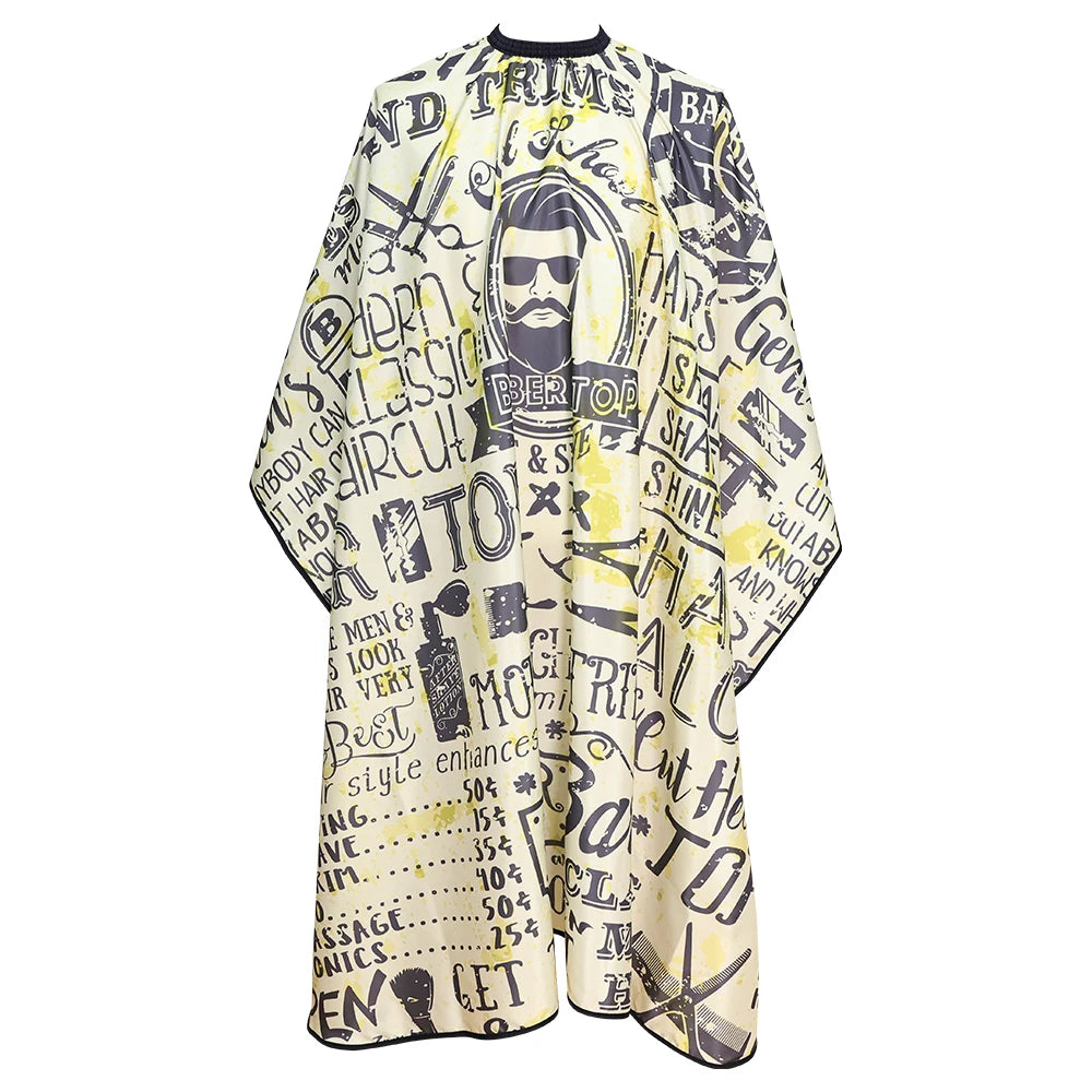 Classics Hair Cape Haircut Cloth Hairdresser Apron Hair Cut Cape Hairdress Gown Hairdressing Coat Barbershop Salon Accessory Peaceful Pleasures Health and Wellness G