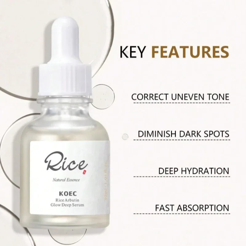 Rice Honey Facial Skincare Set Deep Moisturizing Toner Refreshing Serum Soothing And Brightening Face Cream Korean Skincare Peaceful Pleasures Health and Wellness