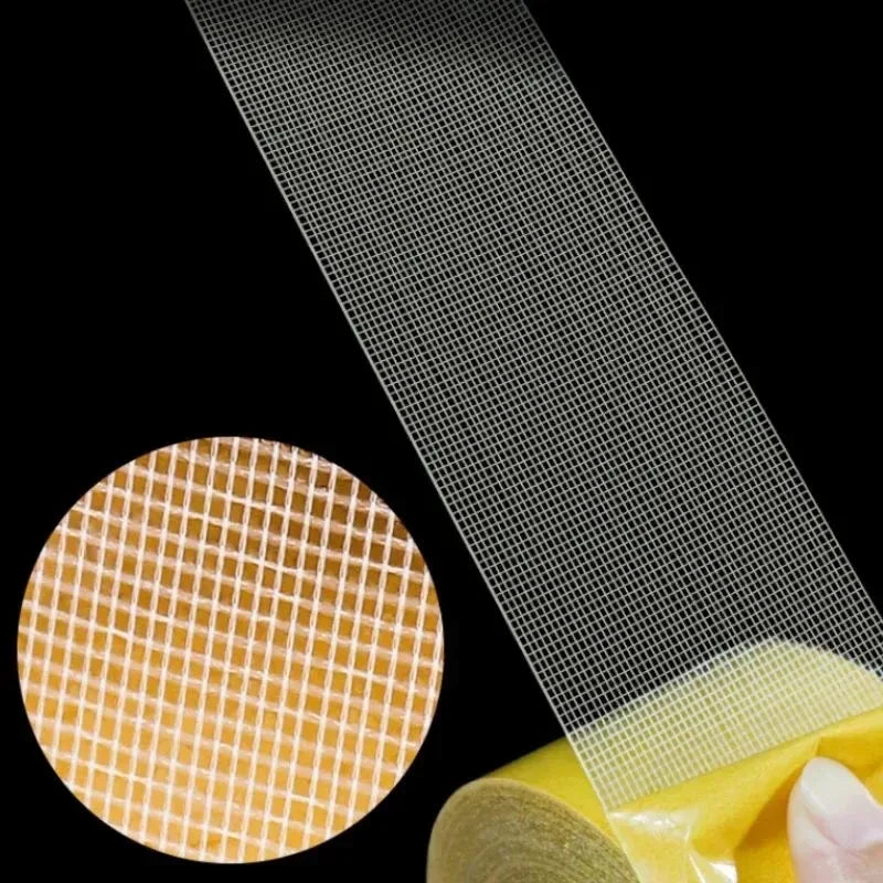 10m Double-Sided Adhesive Mesh Tape – Carpet & DIY Heavy Duty