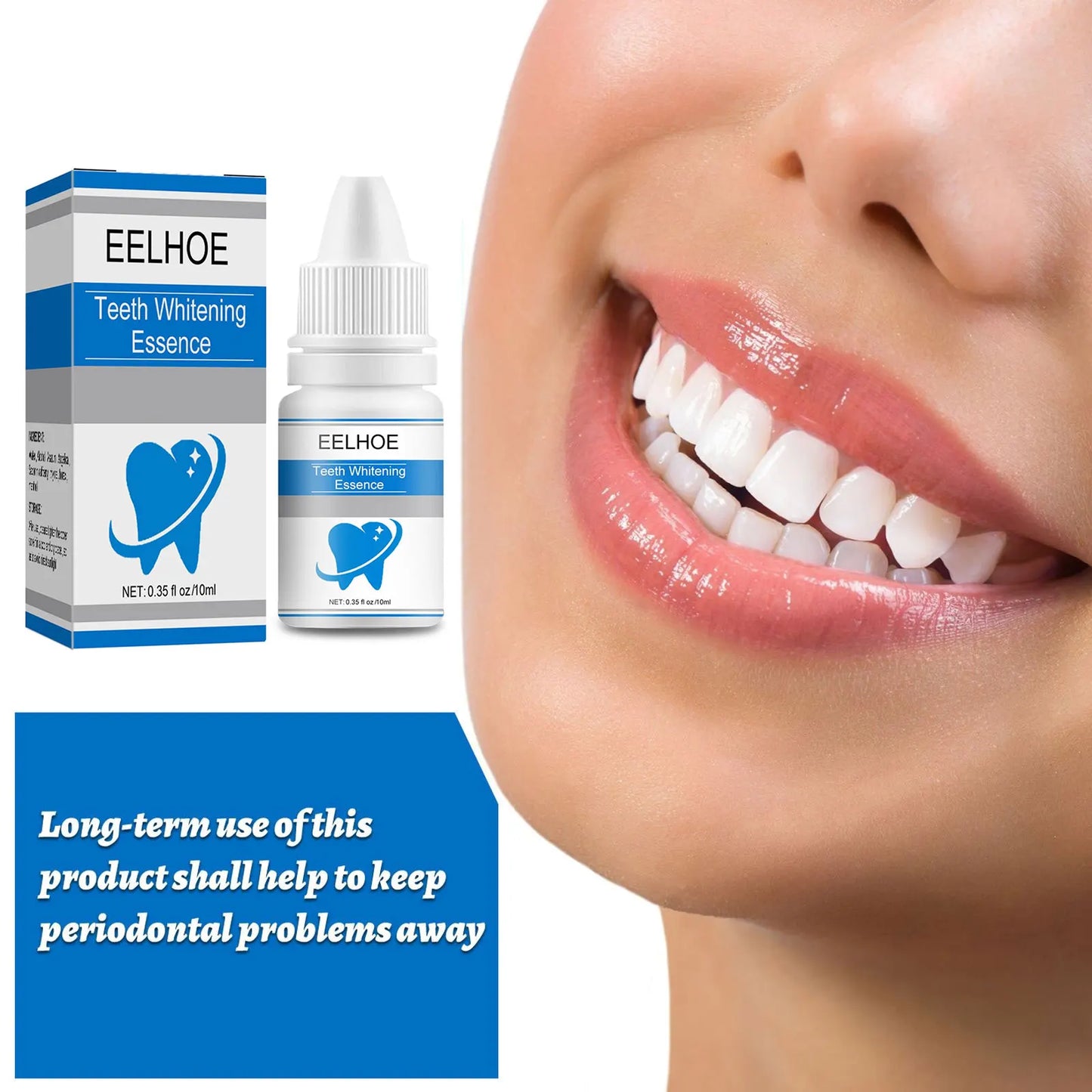 EELHOE Teeth Whitening Serum – Plaque & Stain Remover 10ml