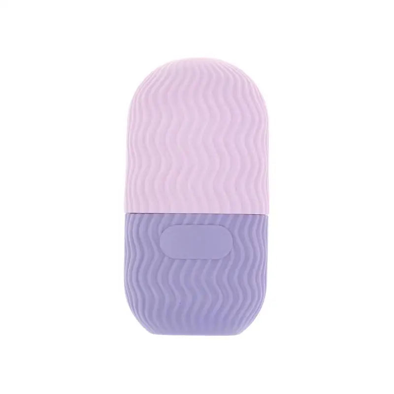 Silicone Mold Ice Roller Massager Mold For Facial Ice Pack Skincare Tools Eliminating Eye Bags Reusable And Soothing Peaceful Pleasures Health and Wellness Purple
