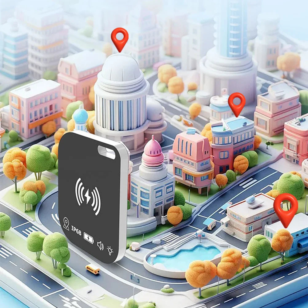 Wireless Charging Wallet Tracker Card | Apple Find My IPX68