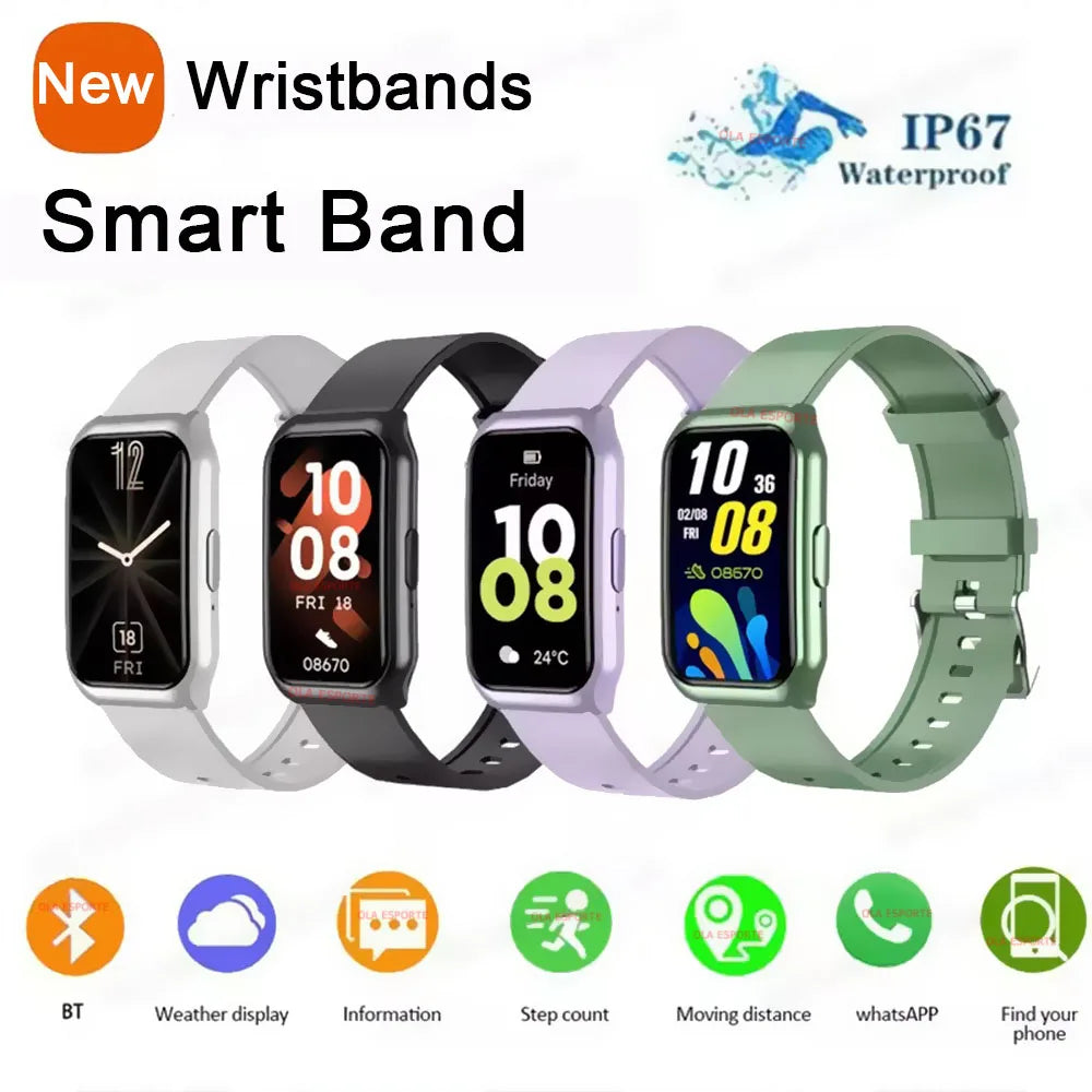 Smart Band Fitness Tracker | Heart Rate, SpO2, Waterproof