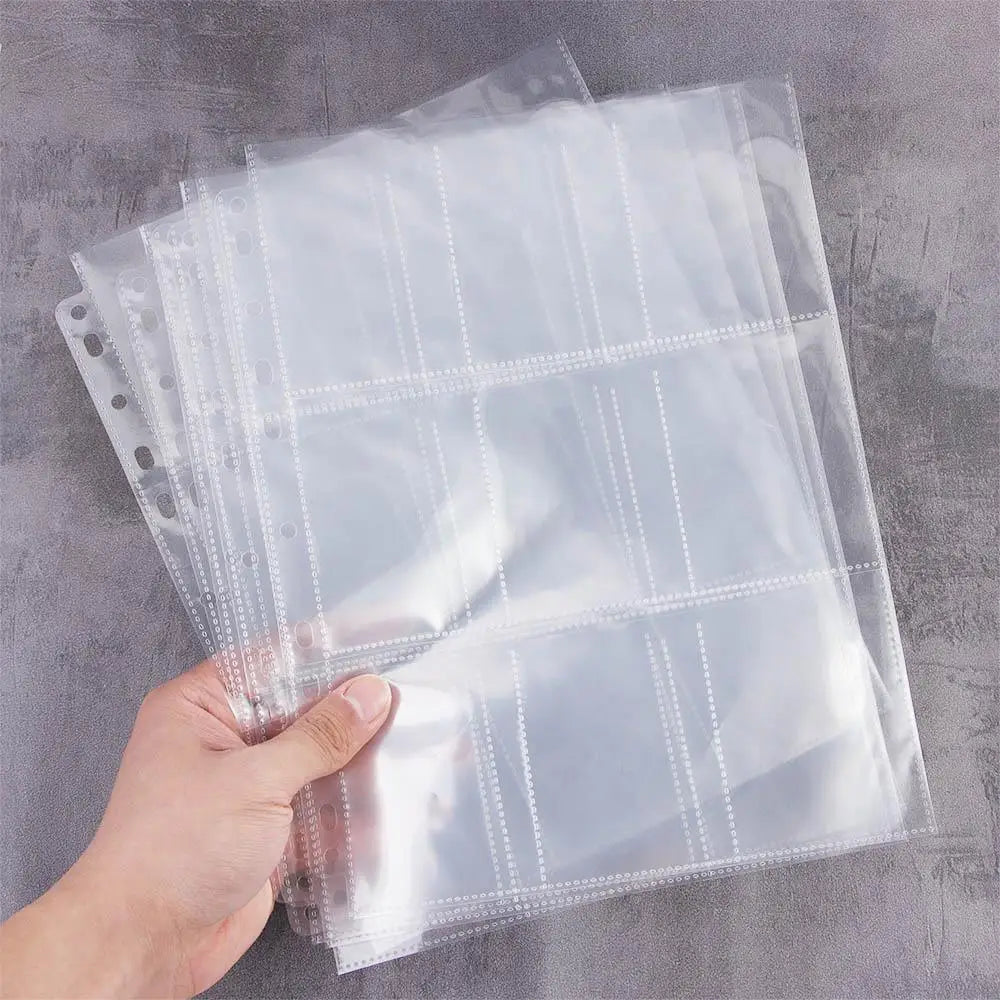 for Home Heavy-duty Card Holder 90 Pockets Photo Albums Album Pages Coin Holders Card Storage Wallets Gaming Card Card Sleeves Peaceful Pleasures Health and Wellness