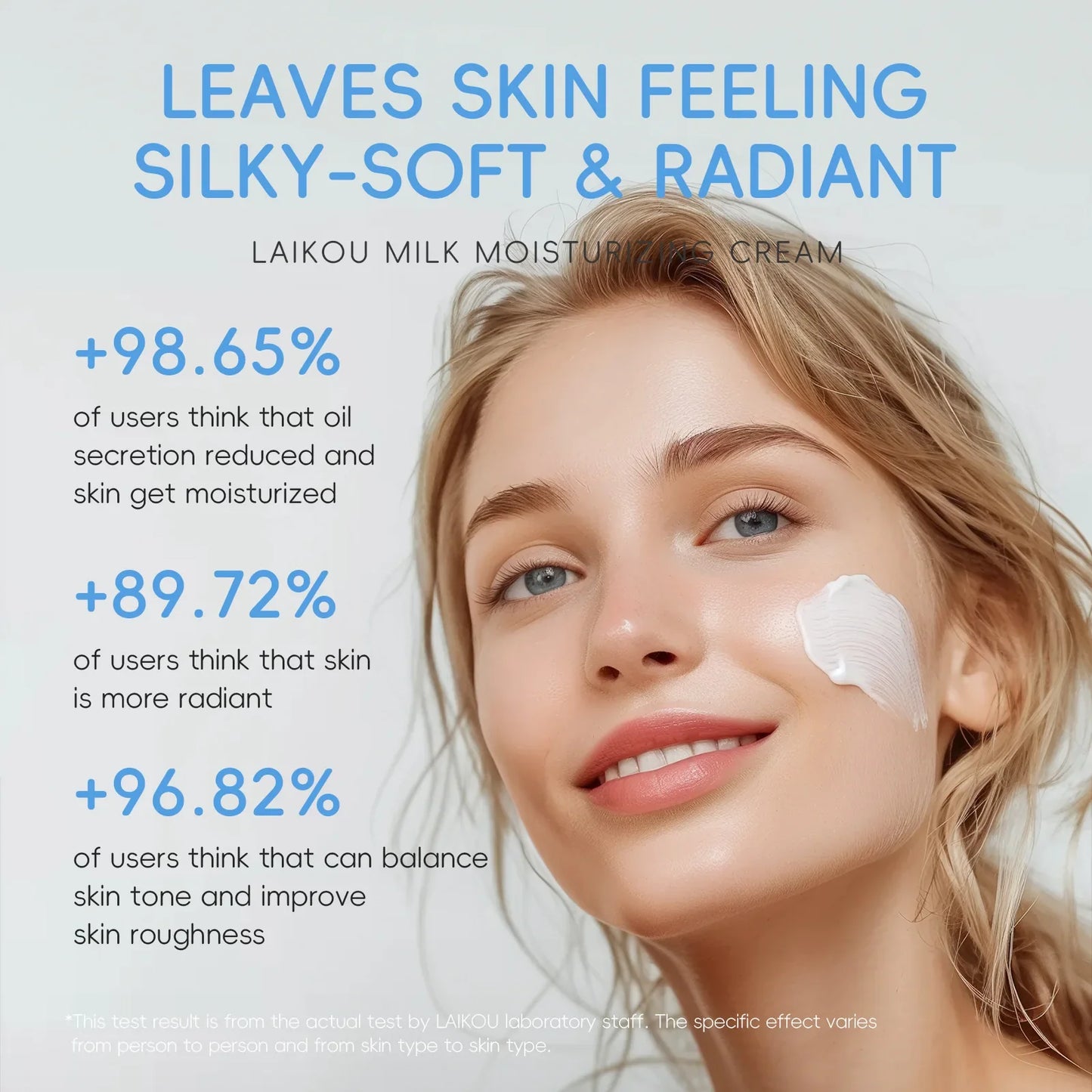 LAIKOU Milk Moisturizing Face Cream for Dry Skin – 25g