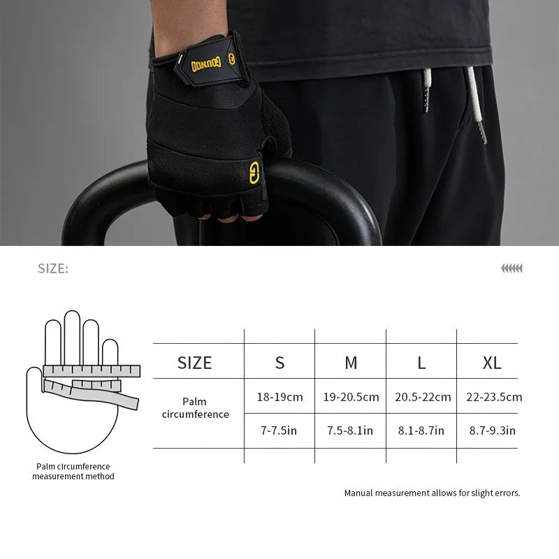 2pcs Cycling & Gym Gloves - Non-Slip Breathable Weightlifting, Boxing, Training Gloves with Wrist, Adjustable Hook-and-Loop Clos Peaceful Pleasures Health and Wellness