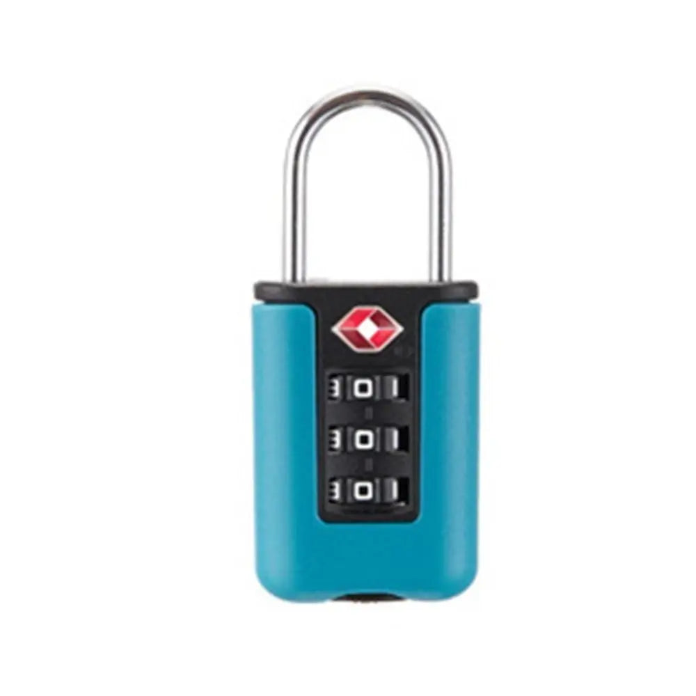 Mini 3-Digit Resettable Combination Padlock | Luggage & Backpack
