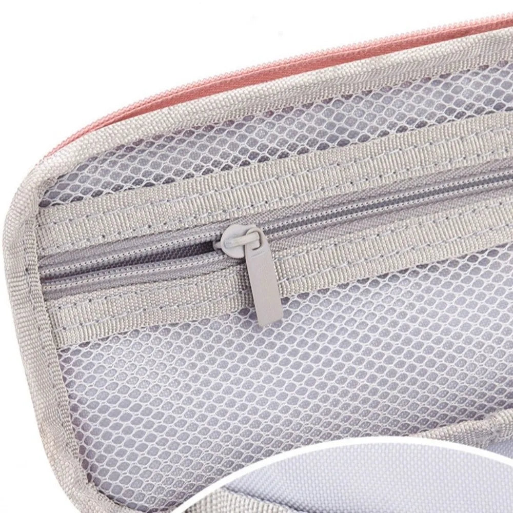 Large-capacity Folding Pencil Case Simple Double-layer Pen Storage Bag Portable Aesthetic Student Stationary Boxes School/Office Peaceful Pleasures Health and Wellness